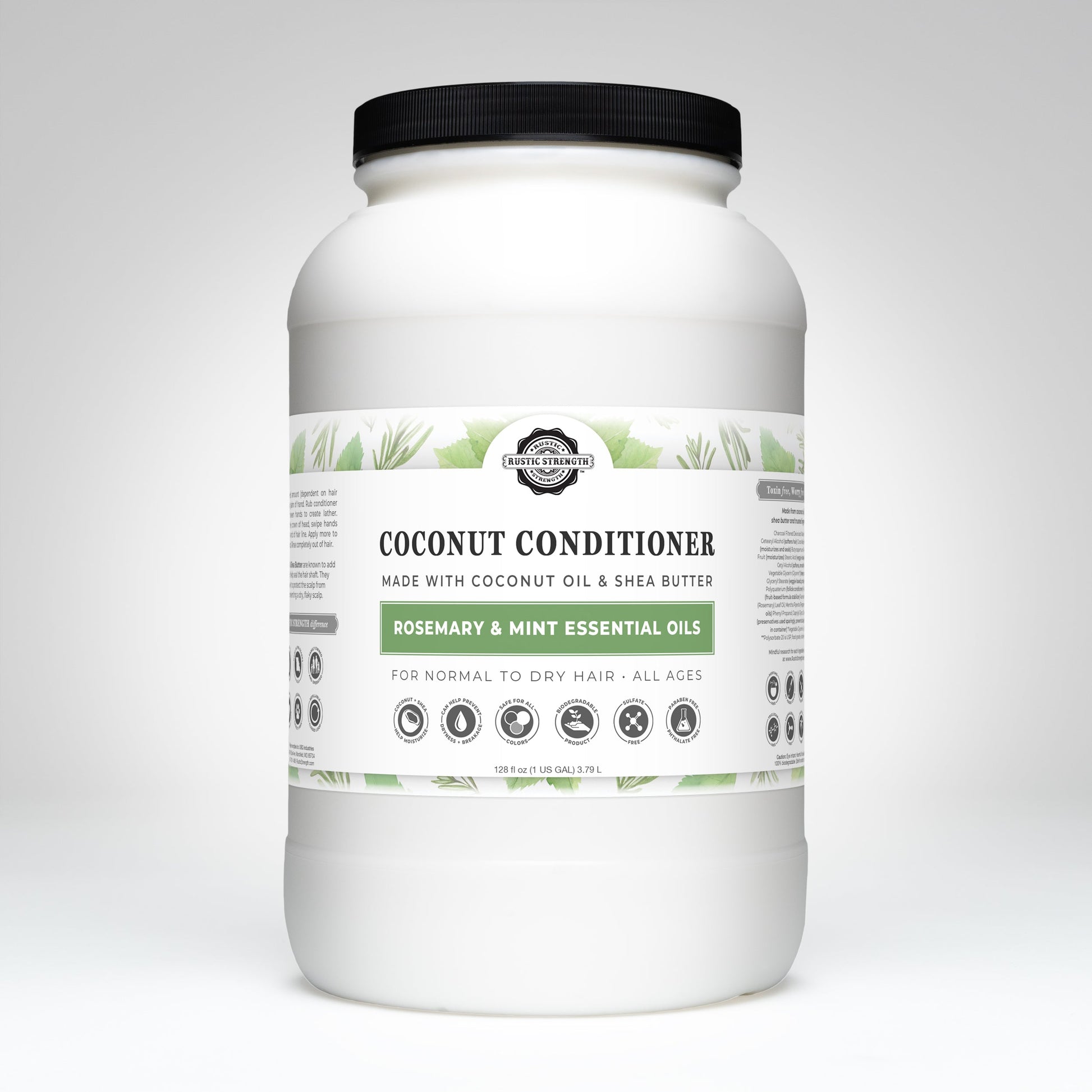 Coconut Conditioner | Rosemary & Mint - Homeland Harvest