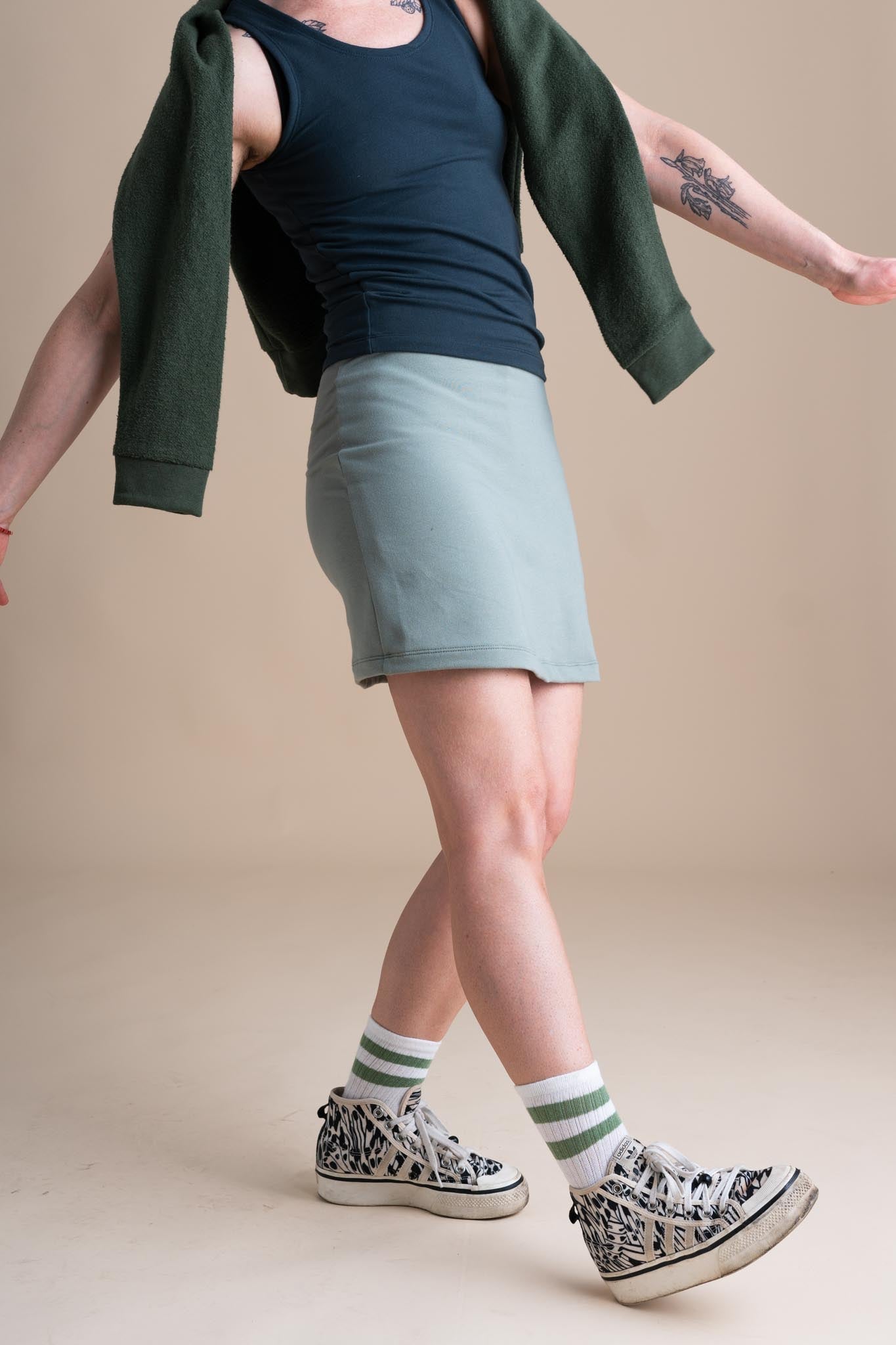 Elsa Skort in Pistachio