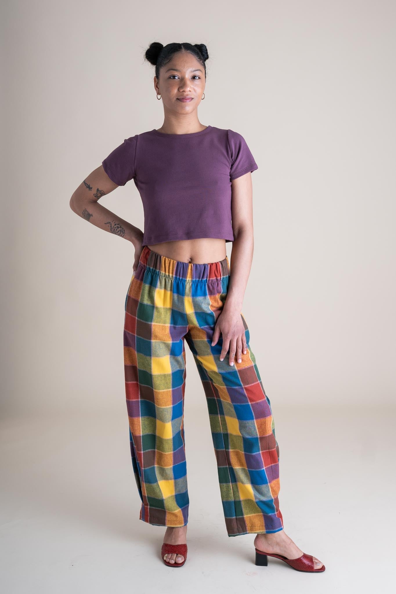 Crescent Moon Pants (Updated) in Kaleidoscope