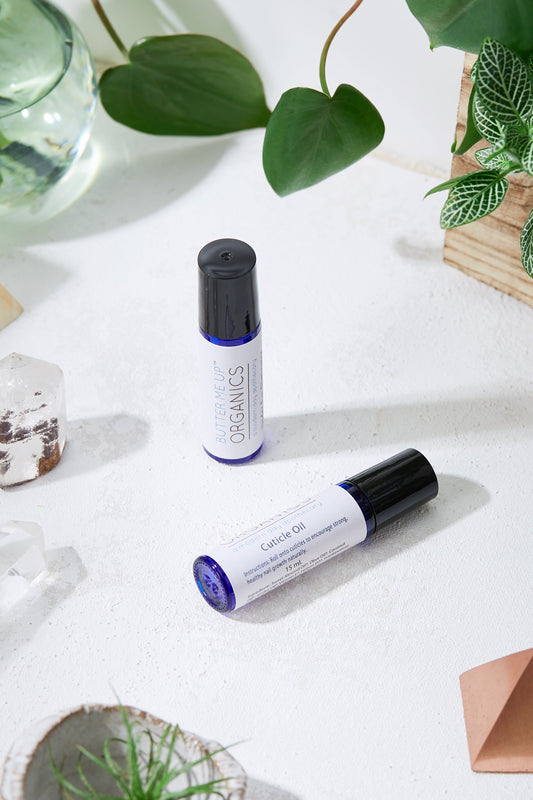 Organic Cuticle Oil / Healthy Nails / Strong Nails / Nail Growth / Butter Me Up Organics - Homeland Harvest