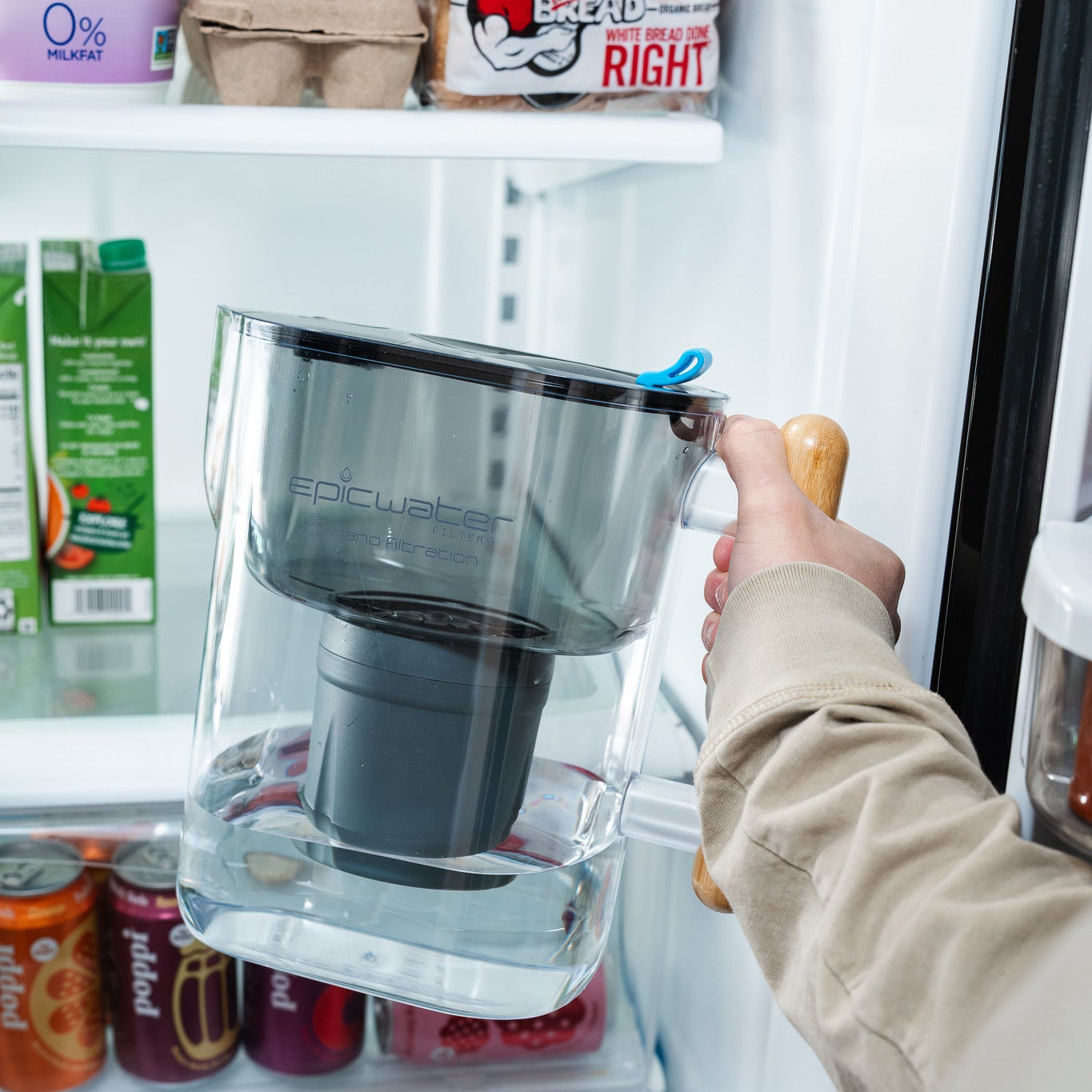 Nano Pitcher | Removes Bacteria & PFAS