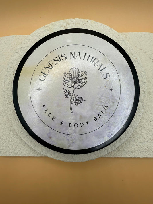Organic Face & Body Balm | 4oz | Lapis Lazuli - Homeland Harvest