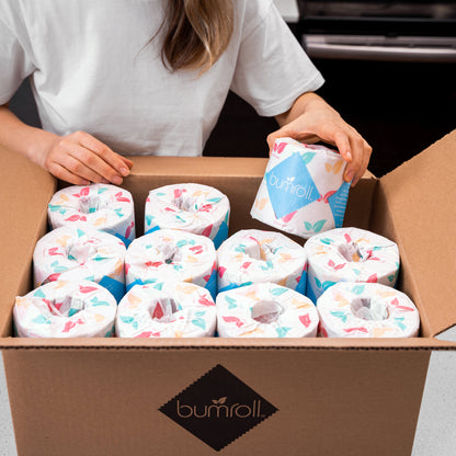 Bumroll, Proudly Made in USA, Premium Toilet Paper & Paper Towels, Plants Trees In The USA - Homeland Harvest