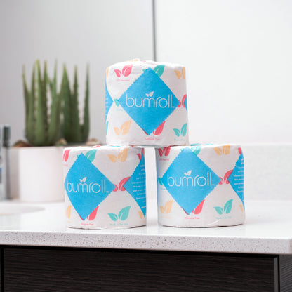 Bumroll, Proudly Made in USA, Premium Toilet Paper & Paper Towels, Plants Trees In The USA - Homeland Harvest
