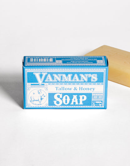 VanMan's Tallow & Honey Soap - Homeland Harvest