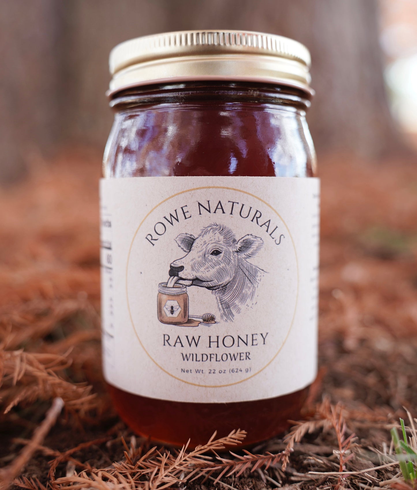 Raw Honey- 22 oz. jar