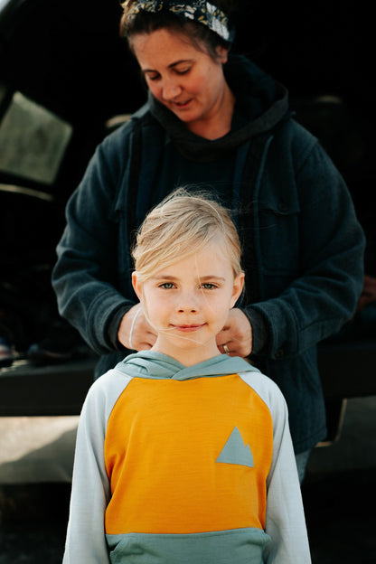 Kids Free Range Merino Hoodie