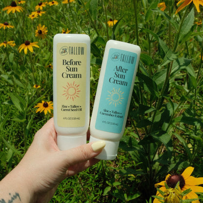 Tallow After Sun Cream | Nourishing Tallow Skincare | Natural Soothing Moisturizer