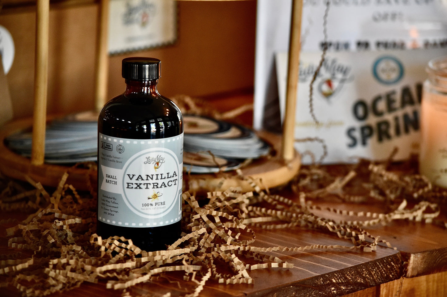 100% Pure Vanilla Extract - 8oz
