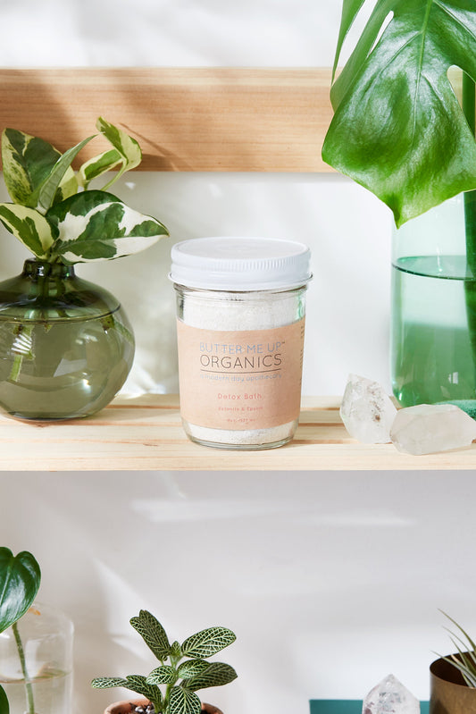 Detox Bath Epsom Salt Clay Essential Oil Soak Organic Vegan - Homeland Harvest