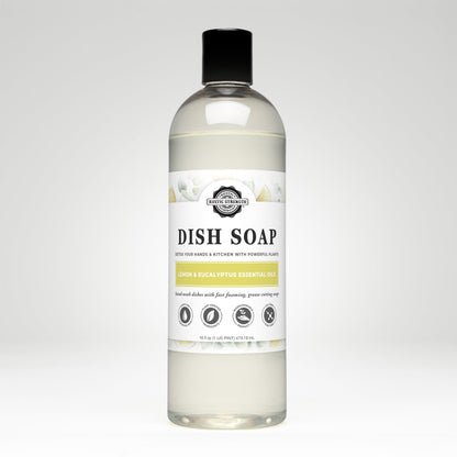 Dish Soap | Lemon & Eucalyptus - Homeland Harvest