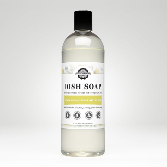 Dish Soap | Lemon & Eucalyptus - Homeland Harvest