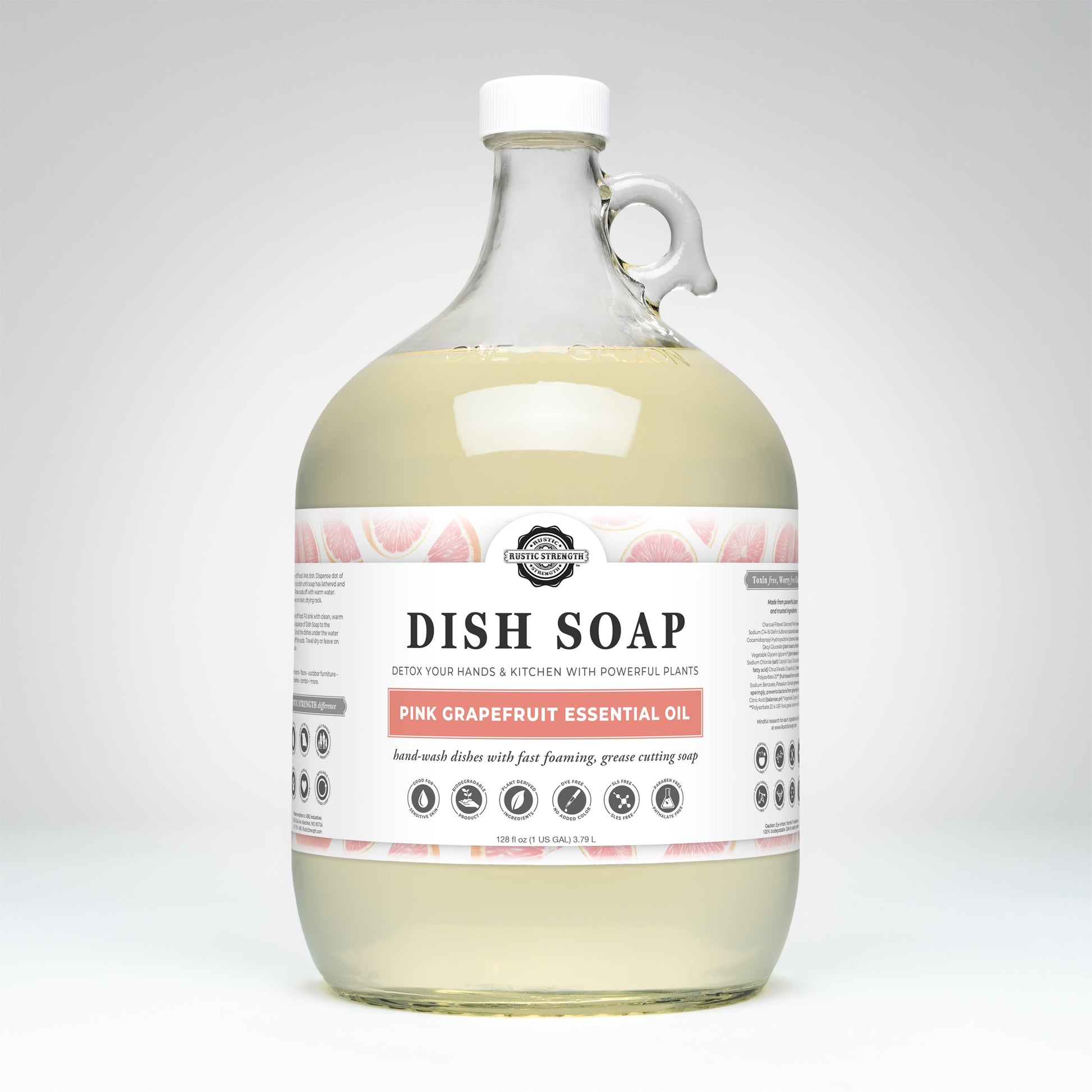 Dish Soap | Pink Grapefruit - Homeland Harvest