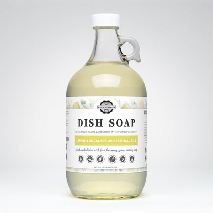 Dish Soap | Lemon & Eucalyptus - Homeland Harvest