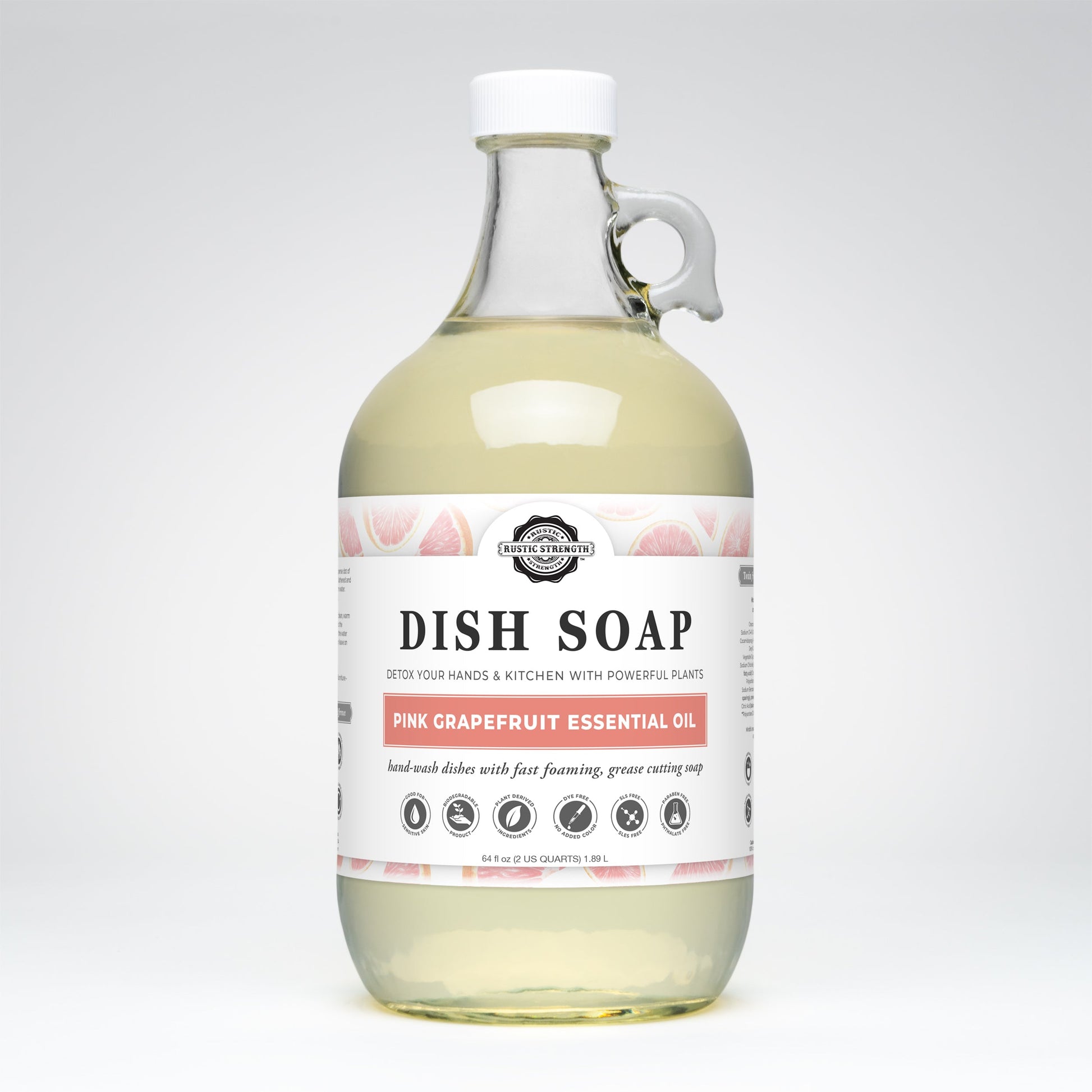 Dish Soap | Pink Grapefruit - Homeland Harvest