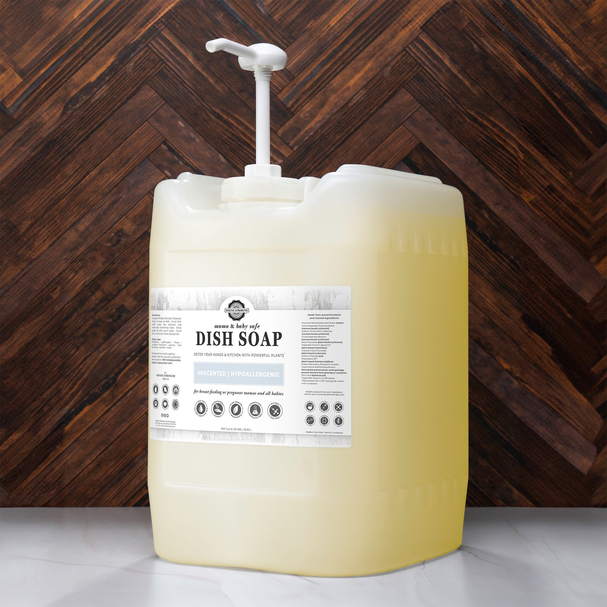 Dish Soap | Mama + Baby Safe - Homeland Harvest