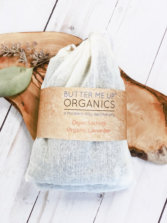 Dryer Sachets with Organic Lavender - Homeland Harvest