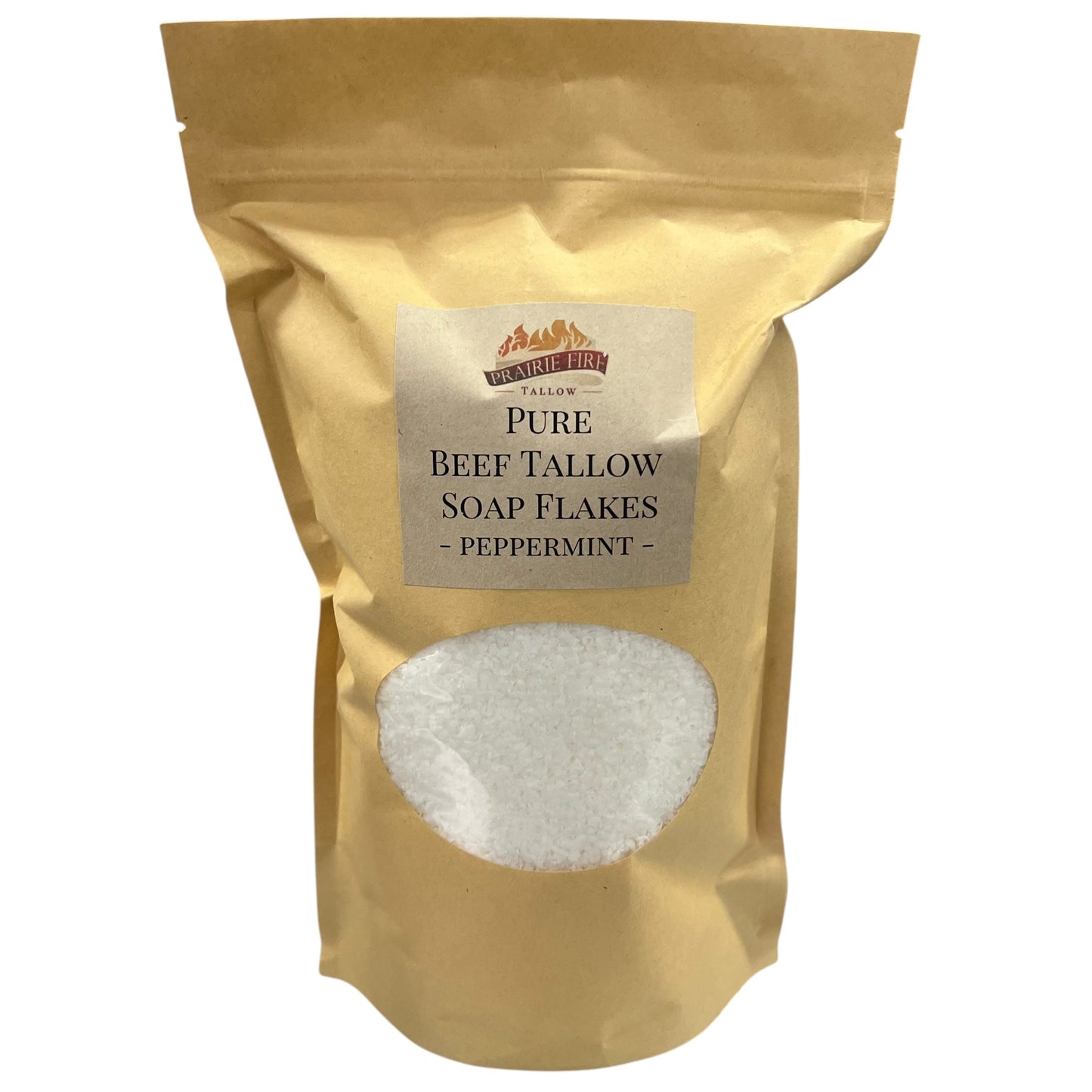 Pure Beef Tallow Soap Flakes - Made in USA - Grass Fed and Finished - Face, Body and Hair - Natural and Organic