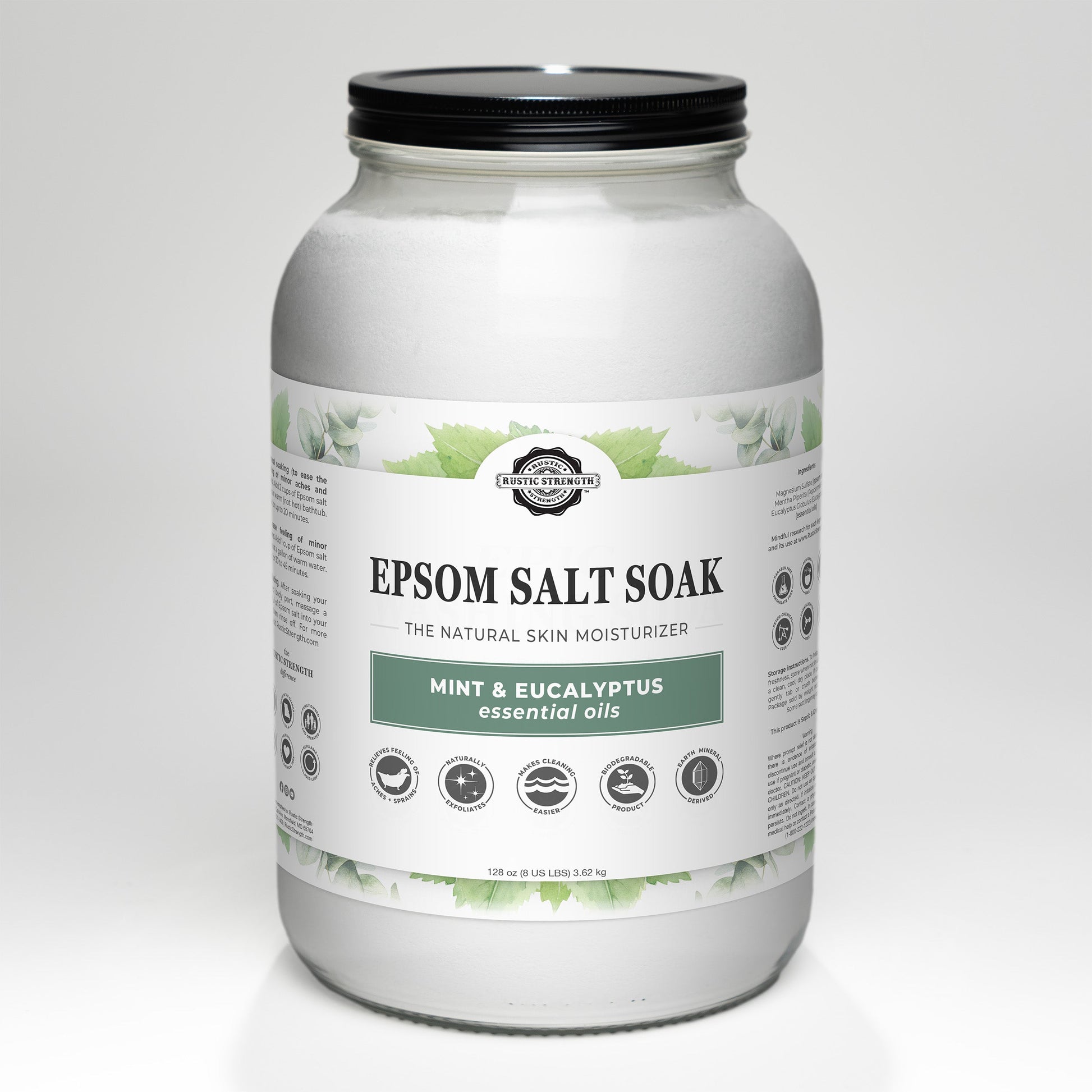 Epsom Salt Soak | Mint & Eucalyptus - Homeland Harvest