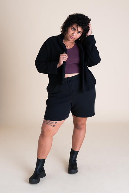 Drifter Cardigan (Updated) in Black