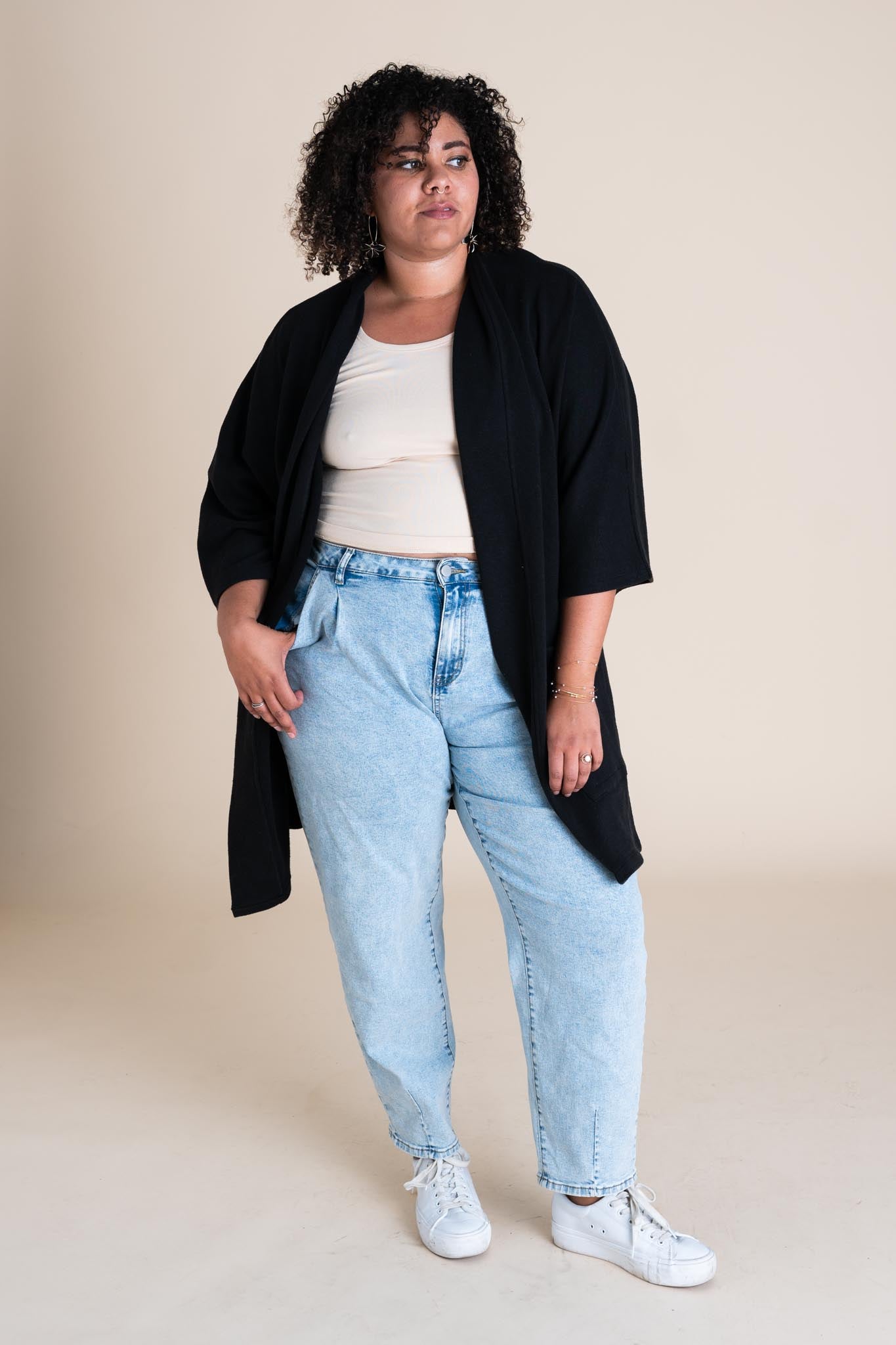 Timberline Cardigan (Updated) in Black