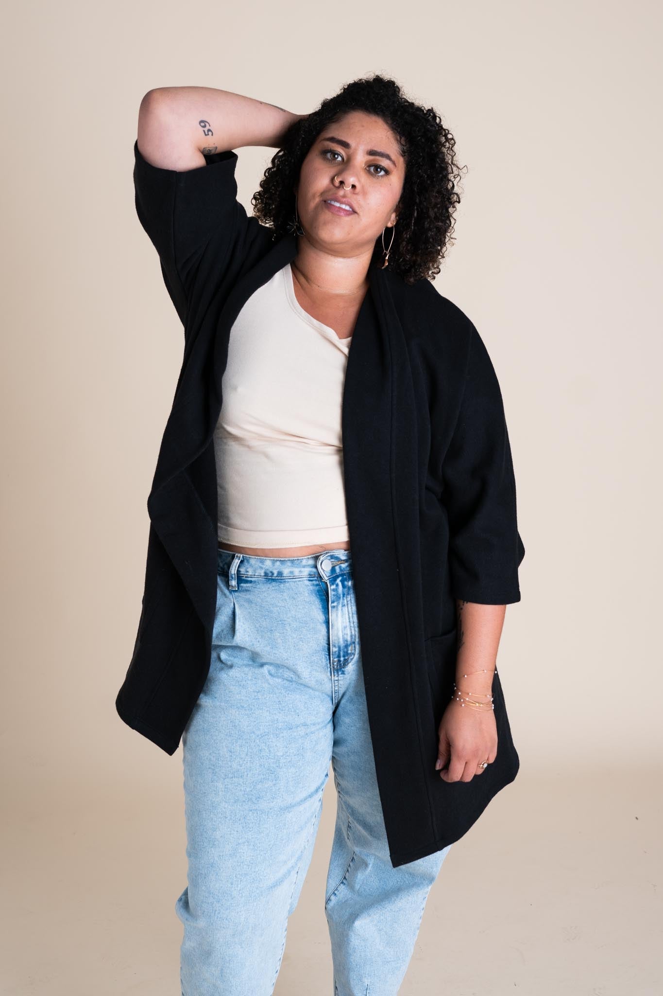 Timberline Cardigan (Updated) in Black