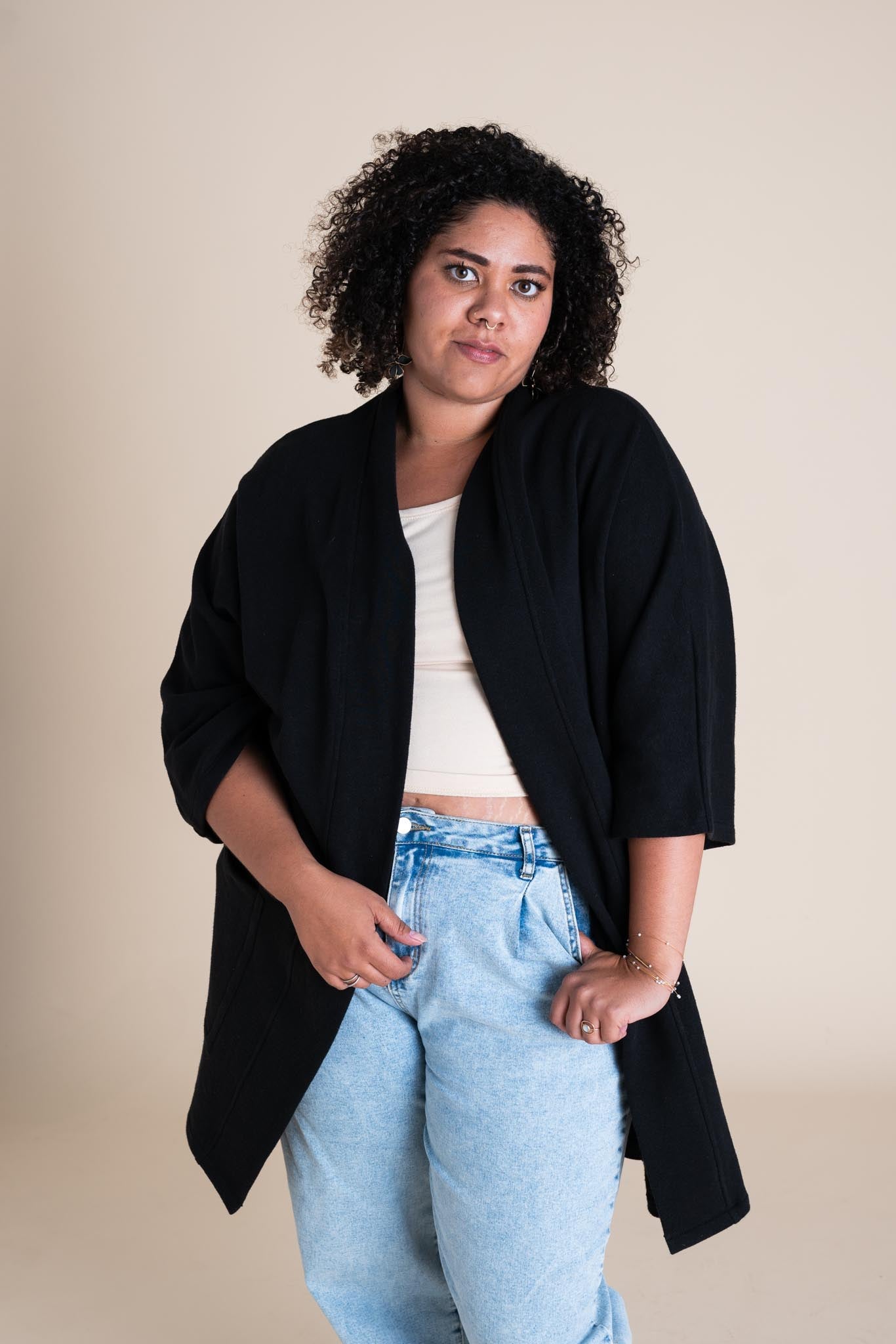 Timberline Cardigan (Updated) in Black