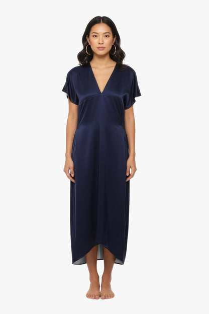 Silk Kimono Dress: EMF Shielding