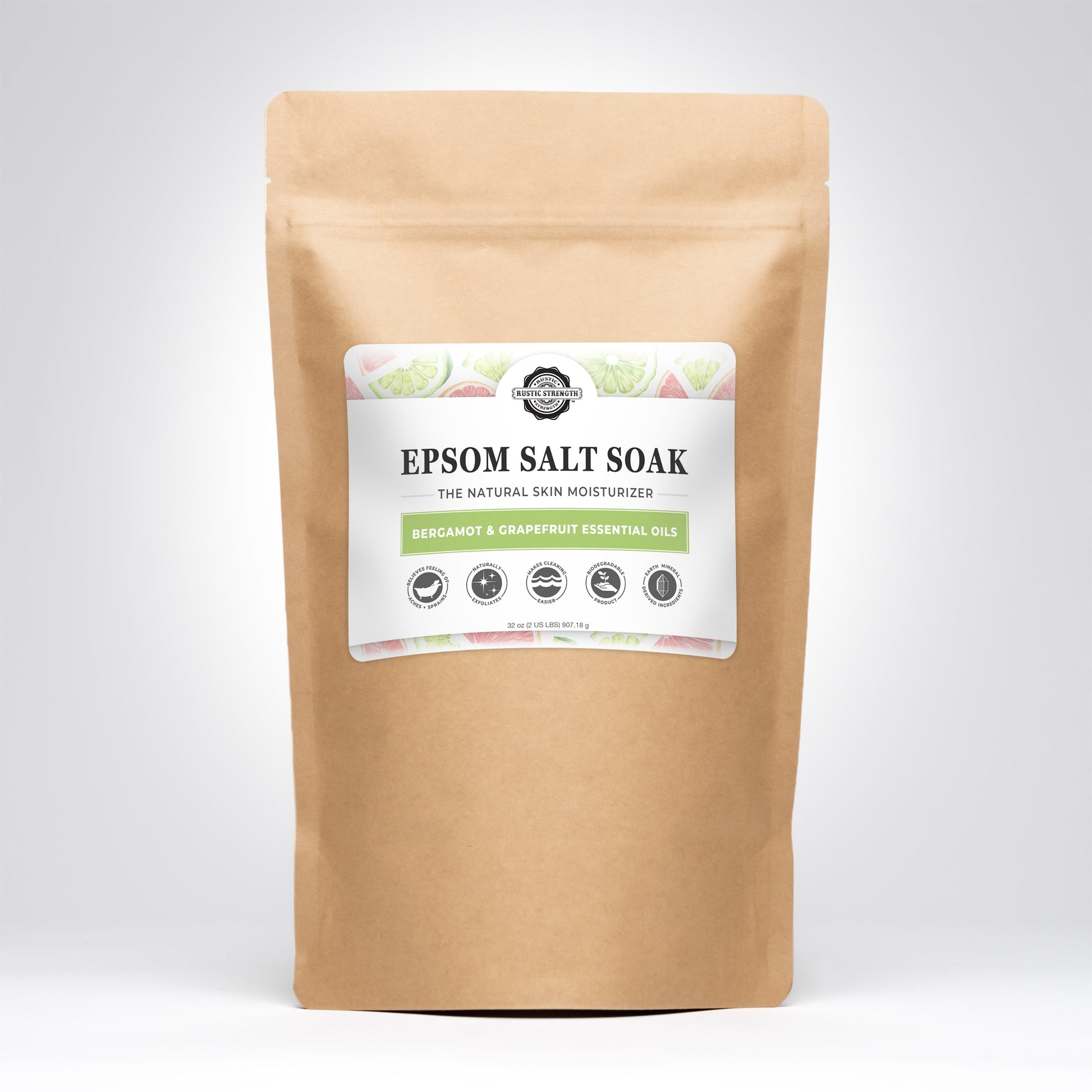 Epsom Salt Soak | Bergamot & Grapefruit - Homeland Harvest