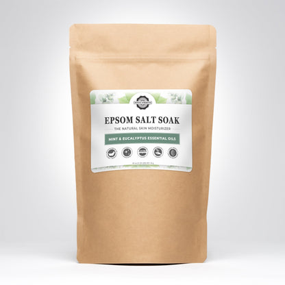 Epsom Salt Soak | Mint & Eucalyptus - Homeland Harvest