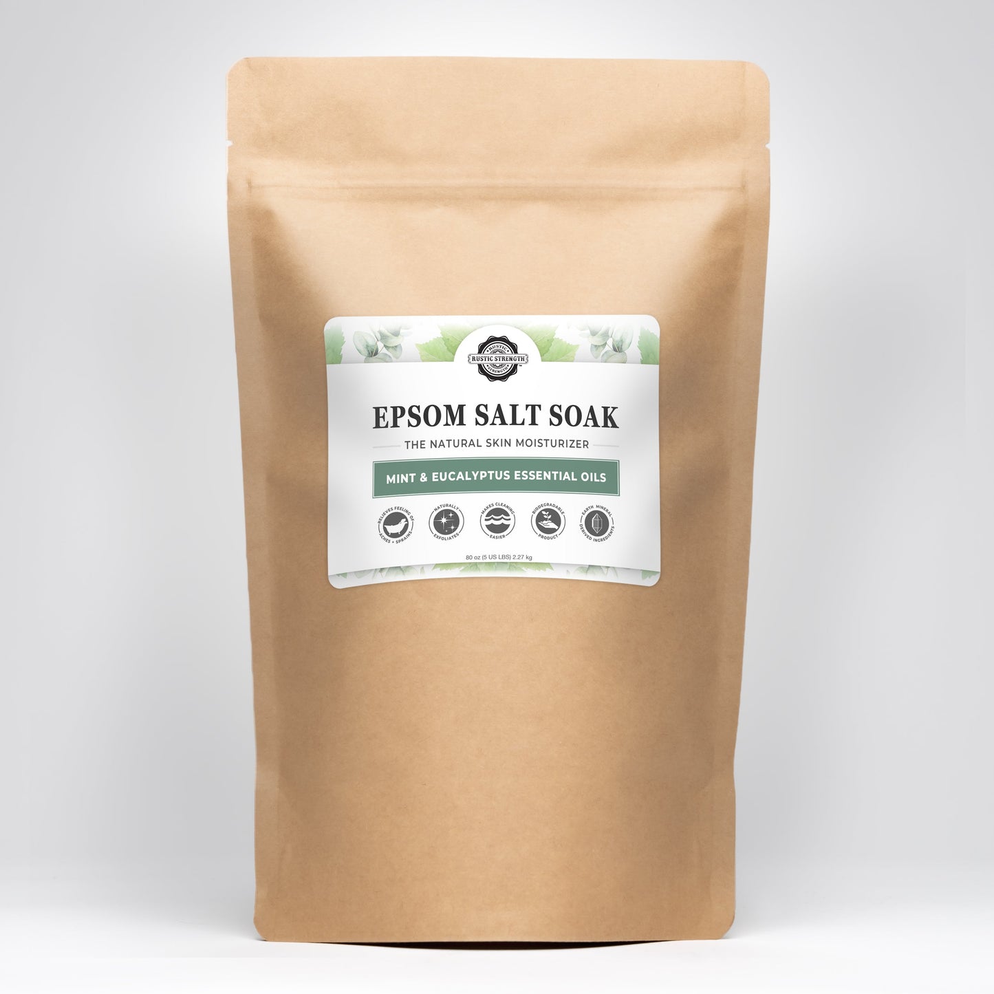 Epsom Salt Soak | Mint & Eucalyptus - Homeland Harvest