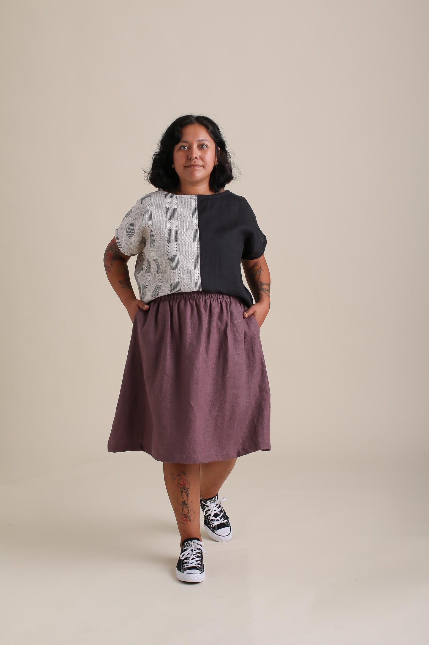 Afternoon Skirt (Updated) in Twilight