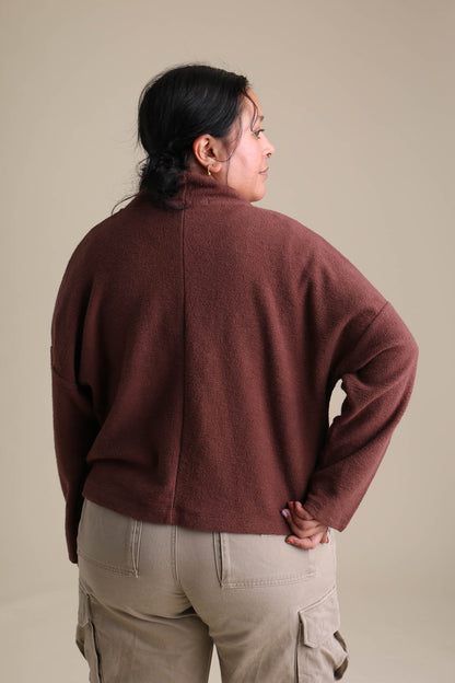 Drifter Cardigan (Updated) in Chestnut