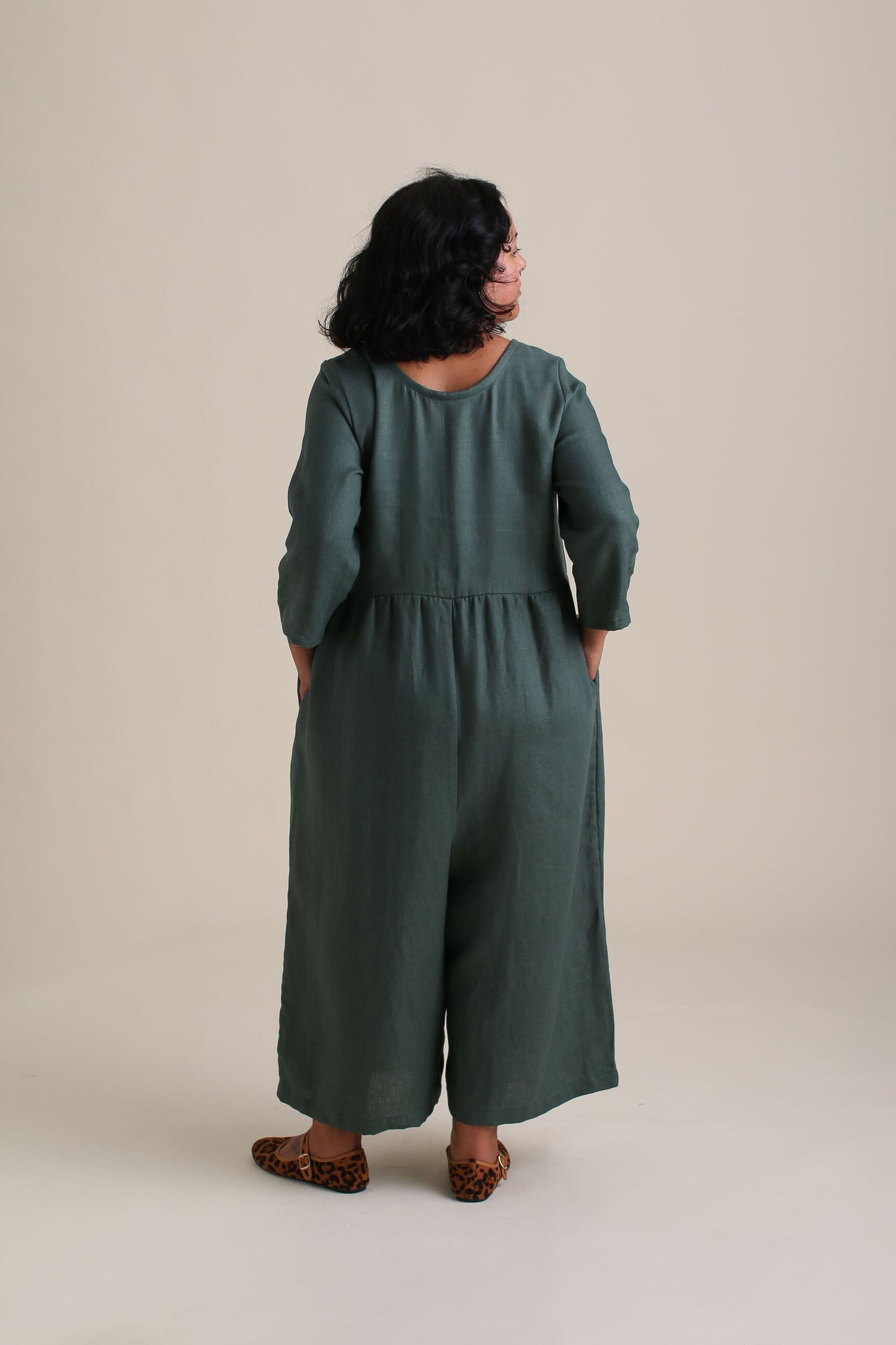 Ranch Jumpsuit (Updated) in Spruce