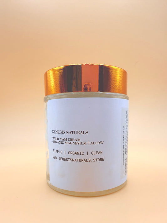 4 oz Organic Wild Yam Tallow - Homeland Harvest