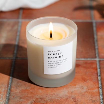 Forest Bathing - Signature Candle (Fir + Pine + Patchouli)