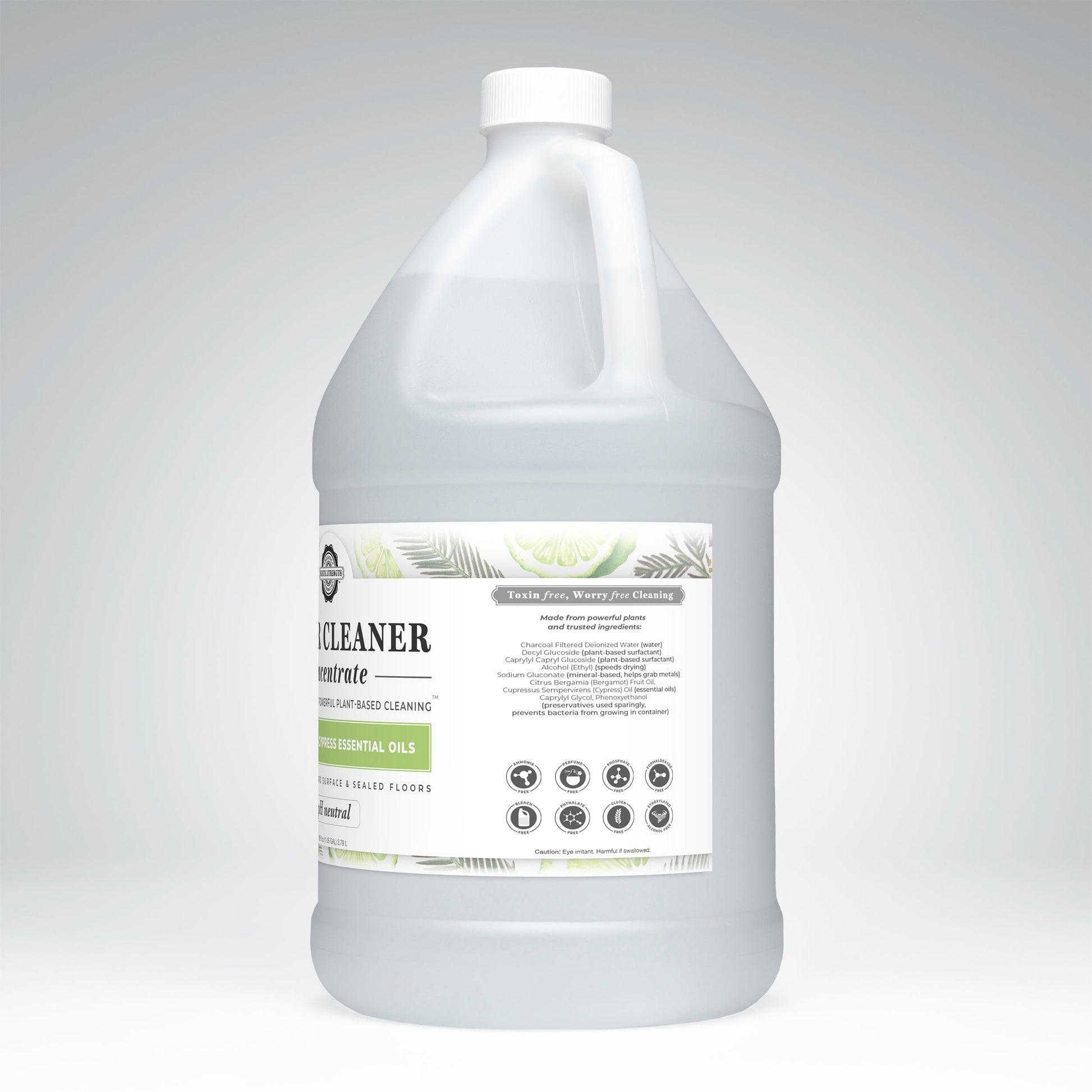 Floor Cleaner Concentrate | Bergamot & Cypress - Homeland Harvest