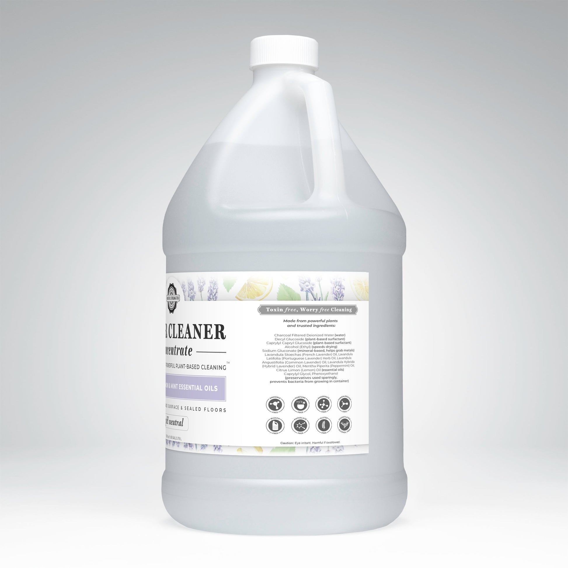 Floor Cleaner Concentrate | Lavender, Lemon & Mint - Homeland Harvest