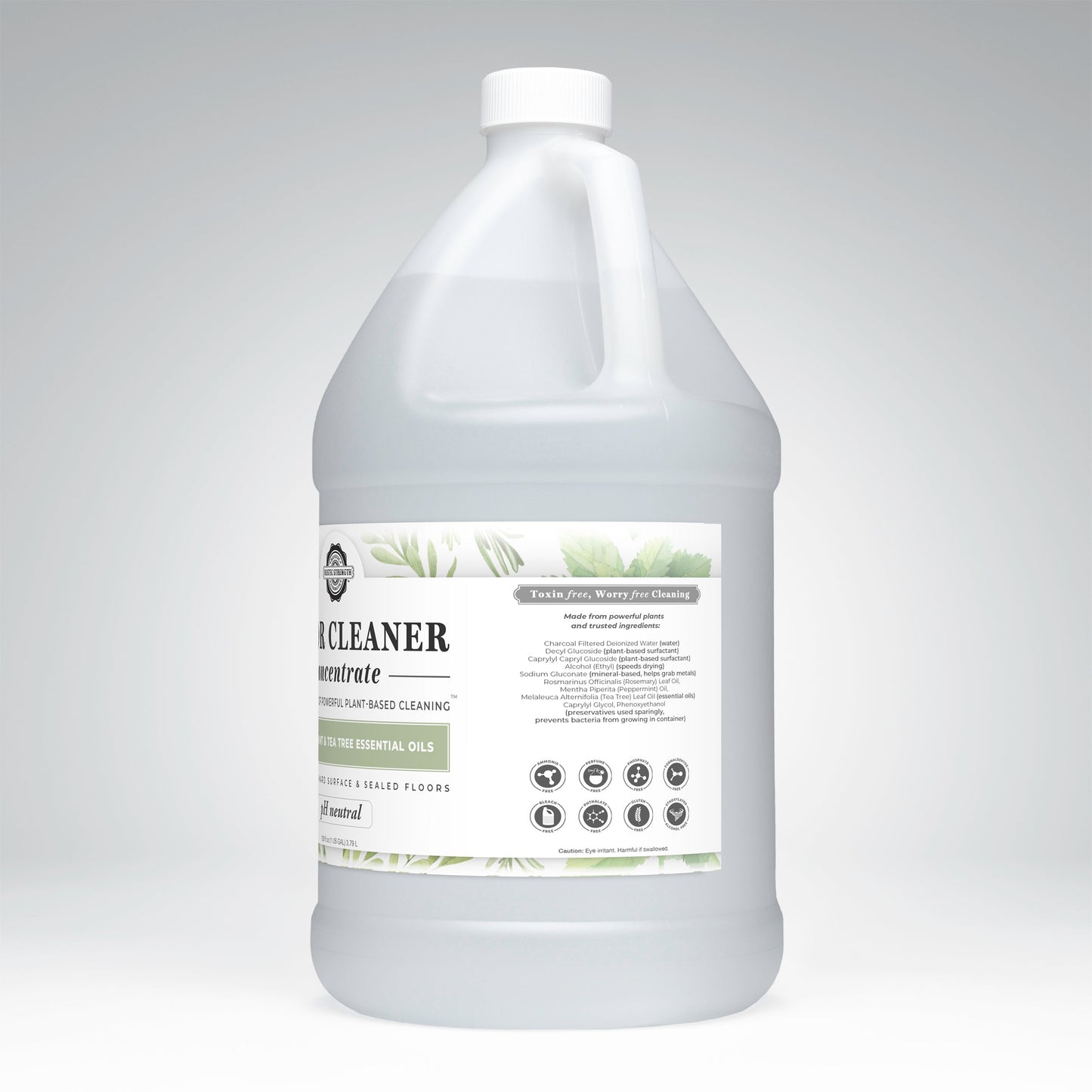 Floor Cleaner Concentrate | Rosemary, Mint & Tea Tree - Homeland Harvest