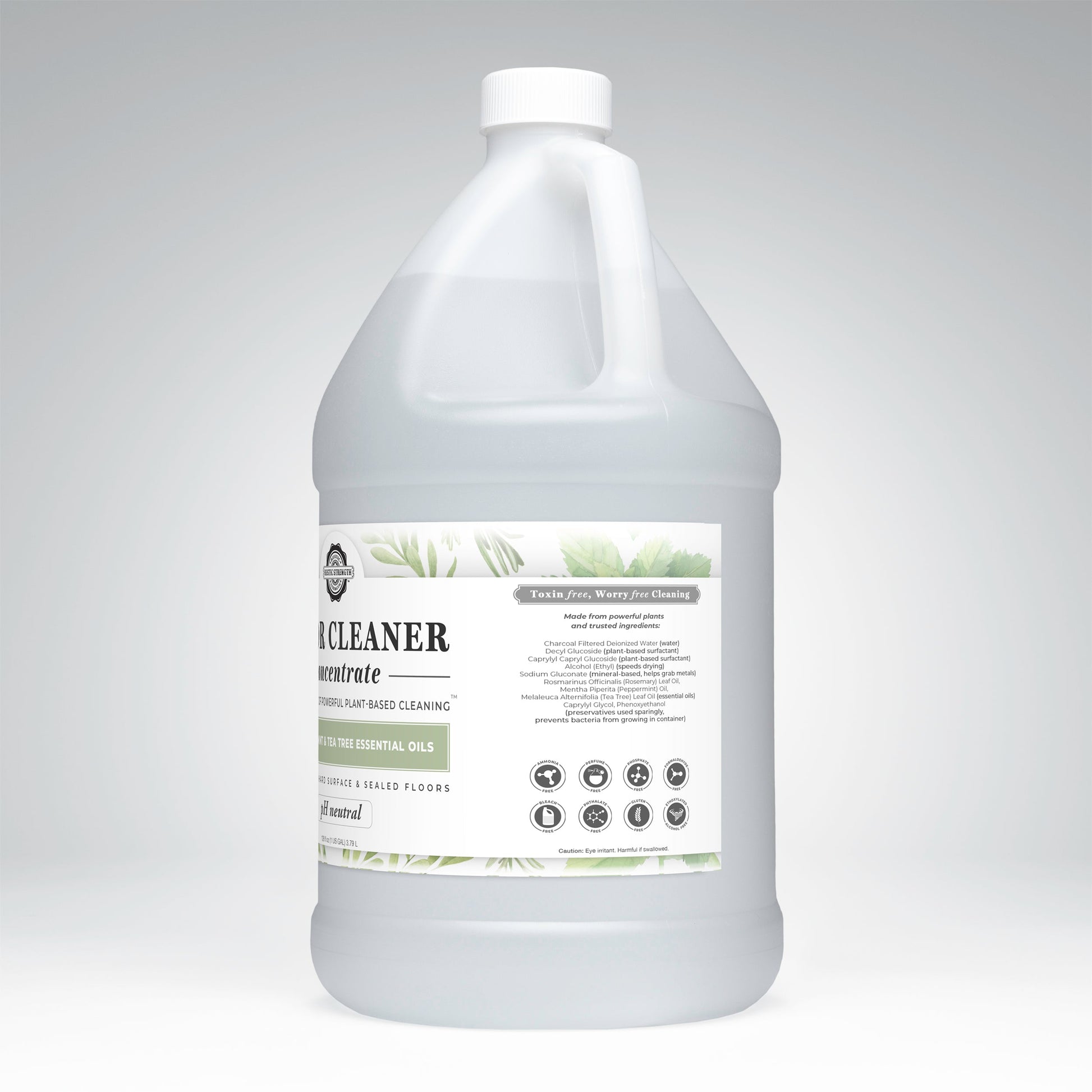Floor Cleaner Concentrate | Rosemary, Mint & Tea Tree - Homeland Harvest
