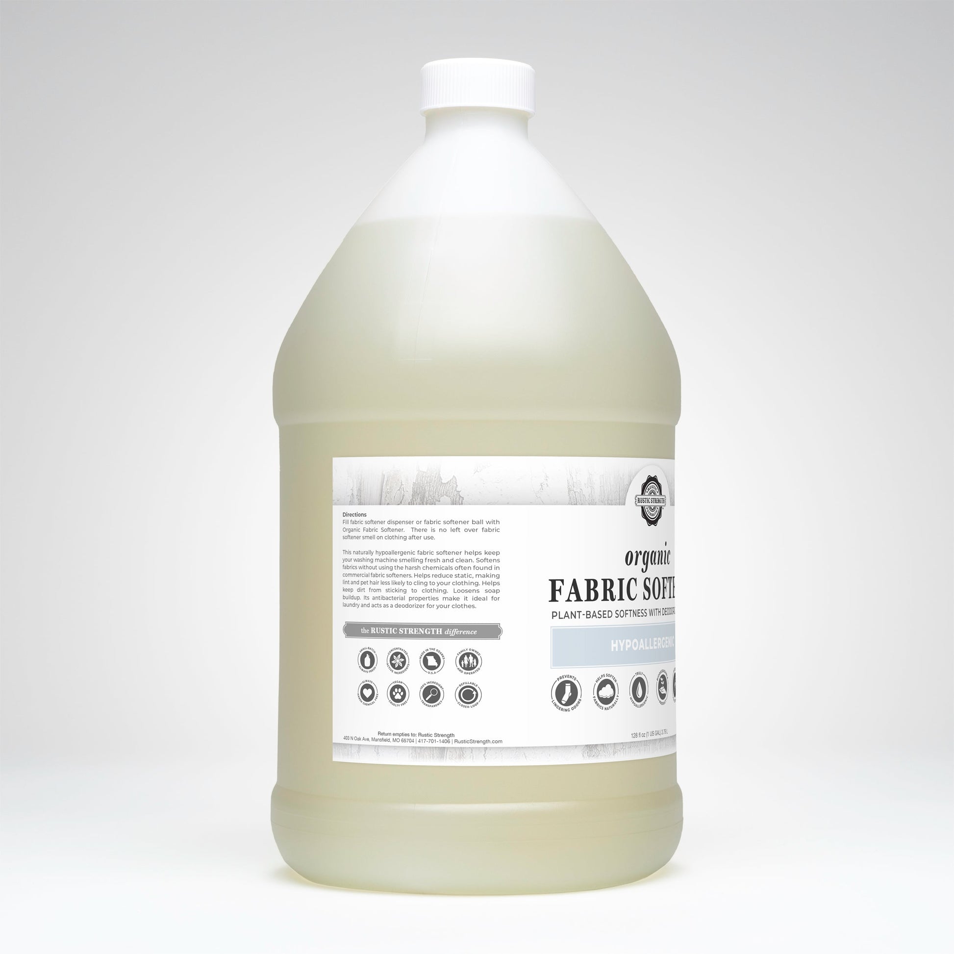 Organic Fabric Softener - Homeland Harvest