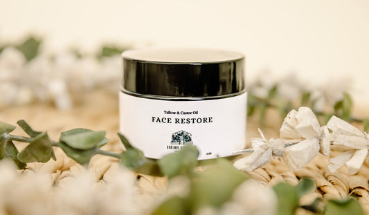 Tallow & Castor Oil Face Restore - Homeland Harvest