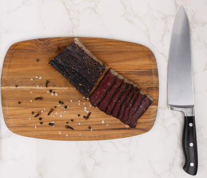 8 oz Garlic & Herb Beef Biltong Slab