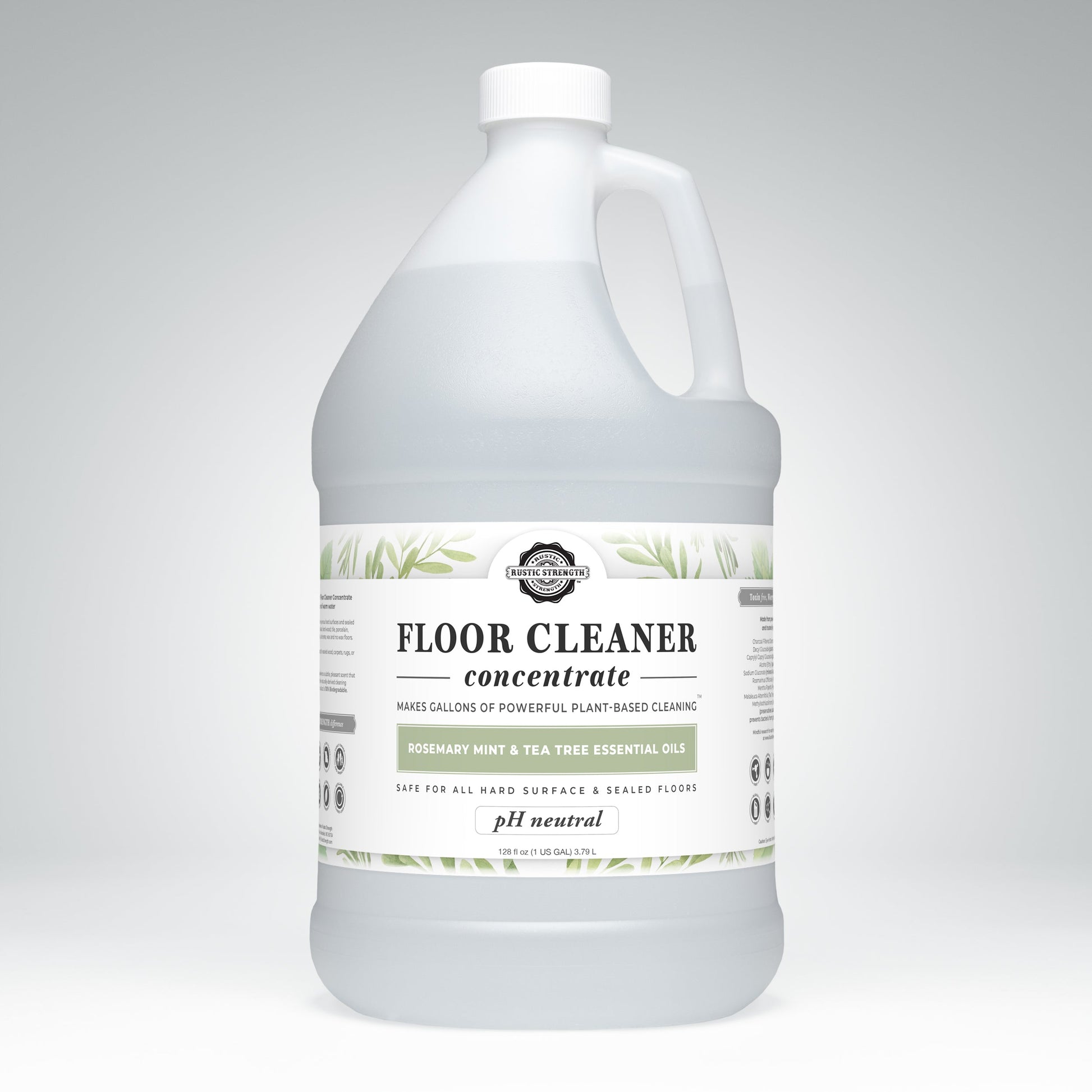 Floor Cleaner Concentrate | Rosemary, Mint & Tea Tree - Homeland Harvest