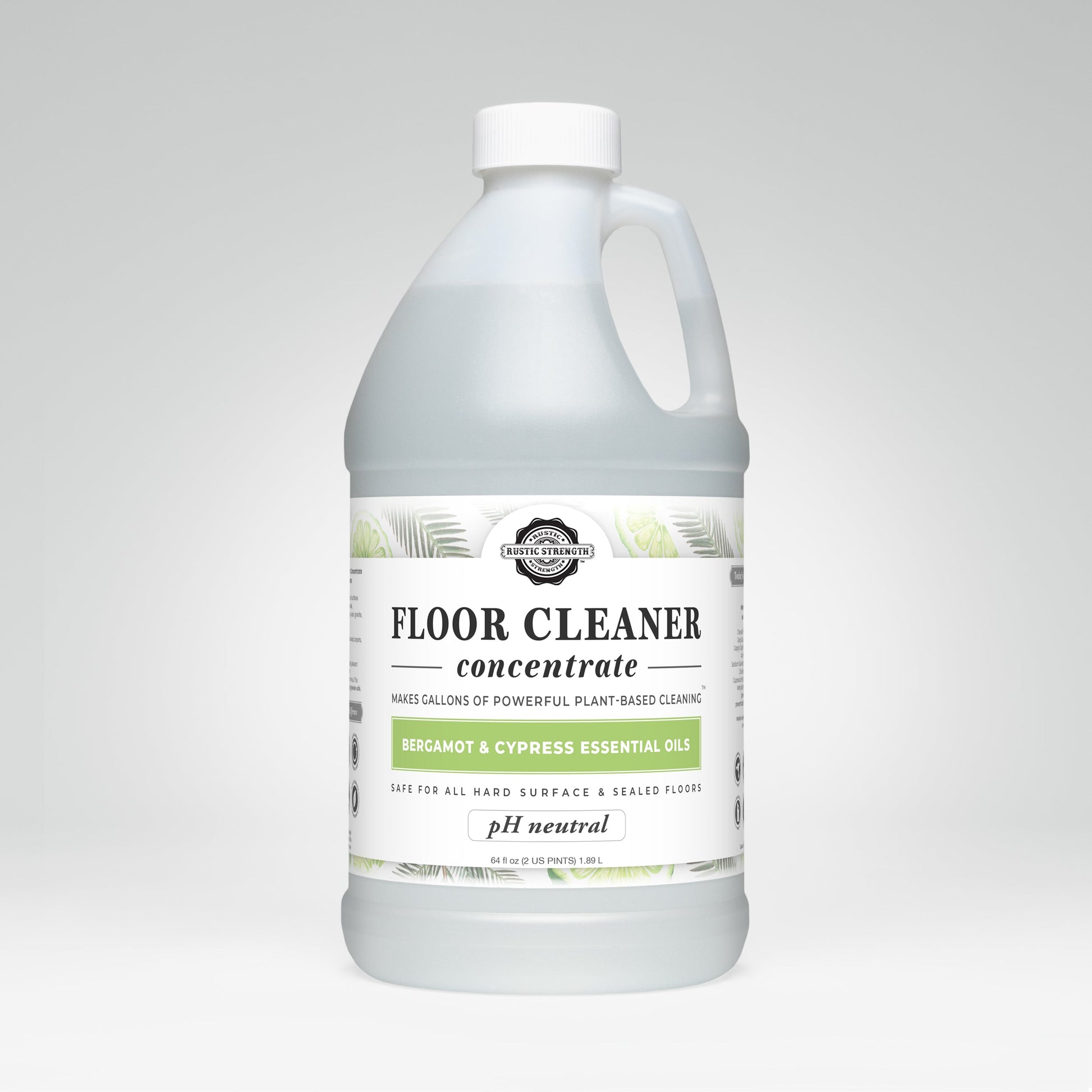 Floor Cleaner Concentrate | Bergamot & Cypress - Homeland Harvest