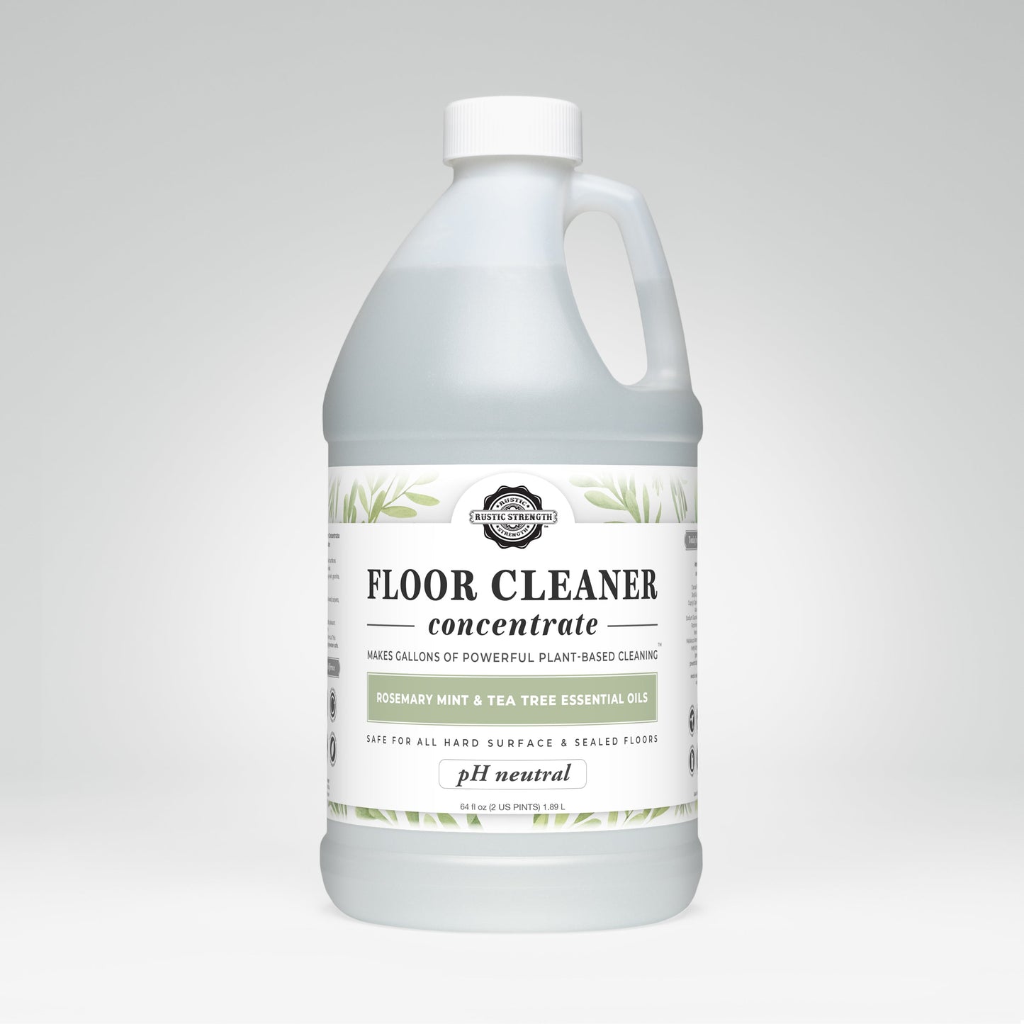 Floor Cleaner Concentrate | Rosemary, Mint & Tea Tree - Homeland Harvest