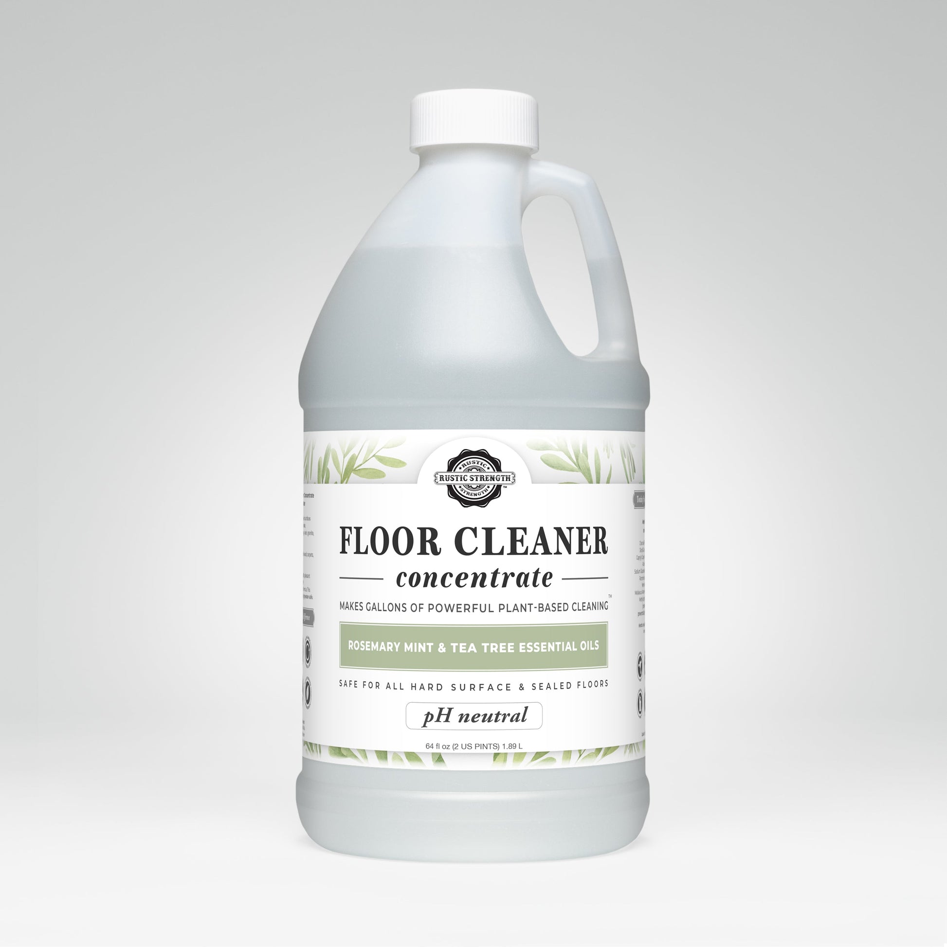 Floor Cleaner Concentrate | Rosemary, Mint & Tea Tree - Homeland Harvest