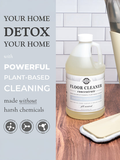 Floor Cleaner Concentrate | Rosemary, Mint & Tea Tree - Homeland Harvest