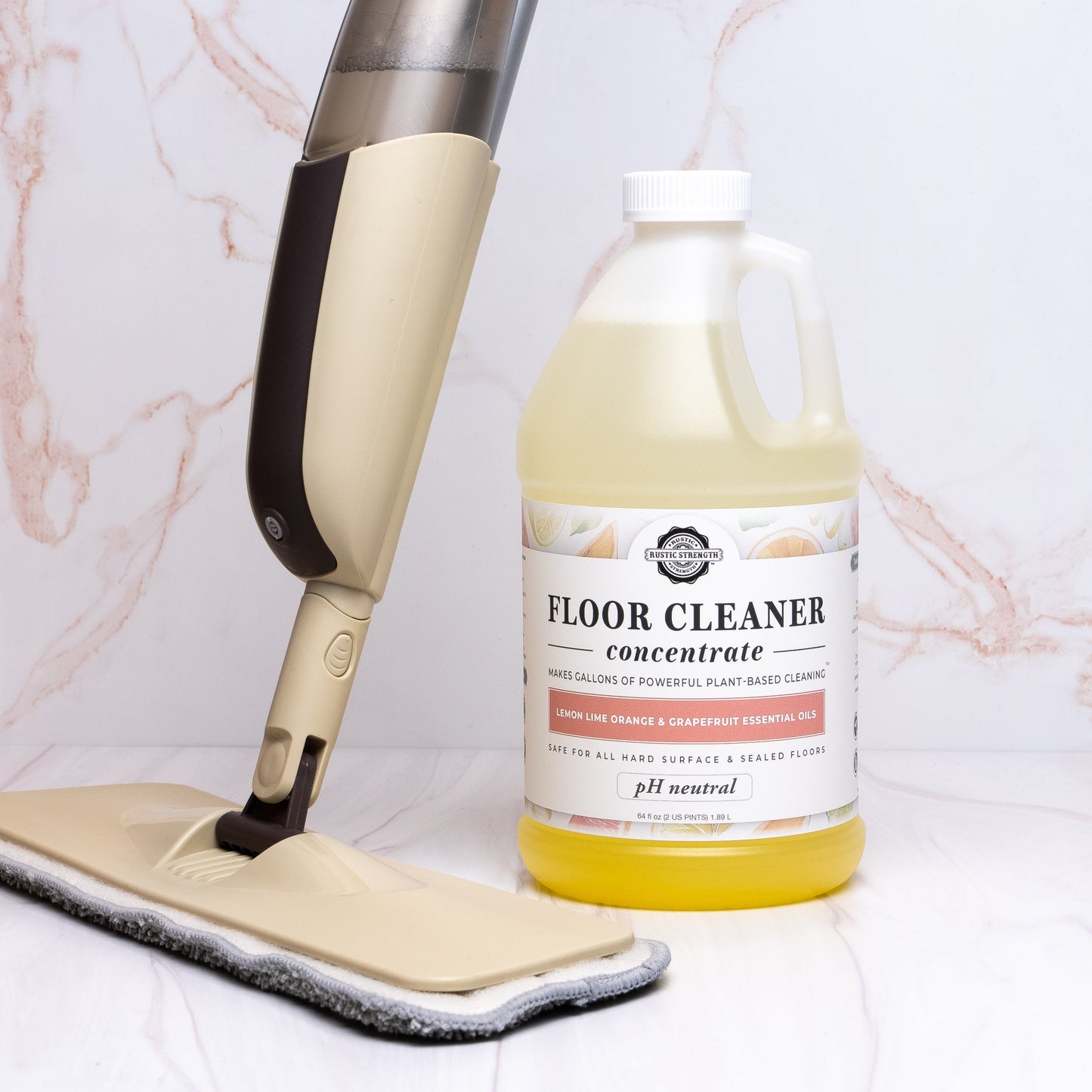 Floor Cleaner Concentrate | Rosemary, Mint & Tea Tree - Homeland Harvest