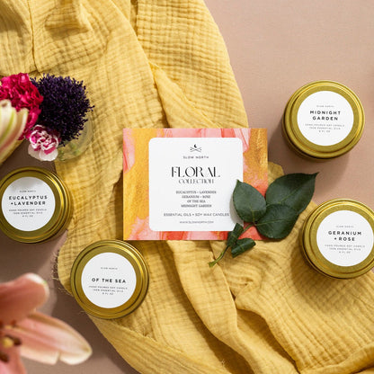 Floral Collection - 4 Pack - Homeland Harvest